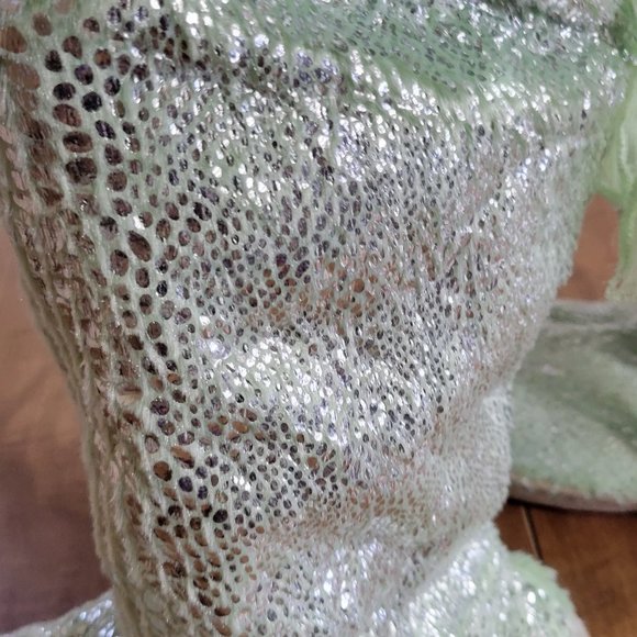 💜Candie's Metallic Plush Booties Slippers Womens Size M 7-8 NWT - Picture 3 of 9